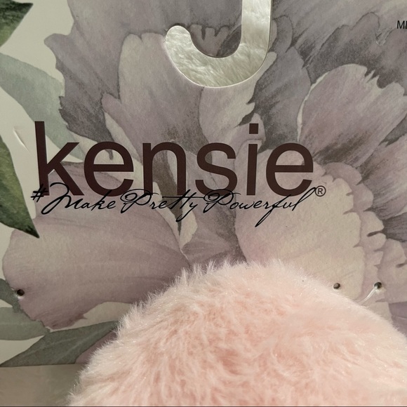 Womens Pink Kensie Slingback Plush Clog Memory Foam Slippers Pick Size 9 - Picture 5 of 10